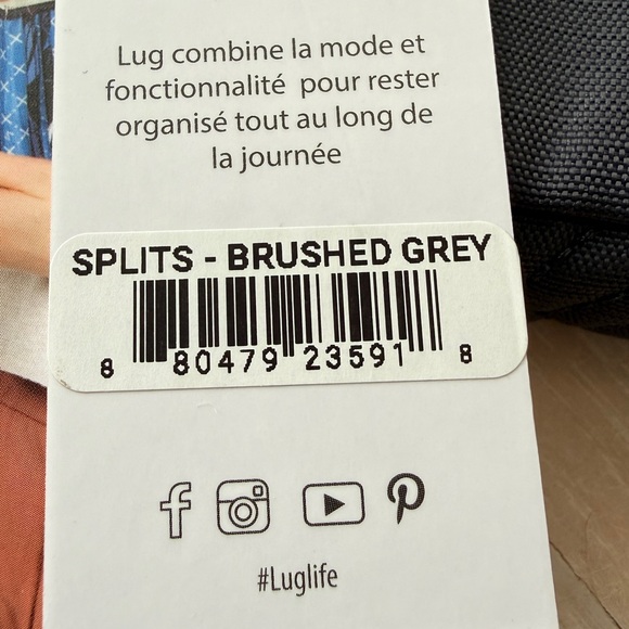 Lug Splits Wallet - Brushed Grey - Picture 6 of 6